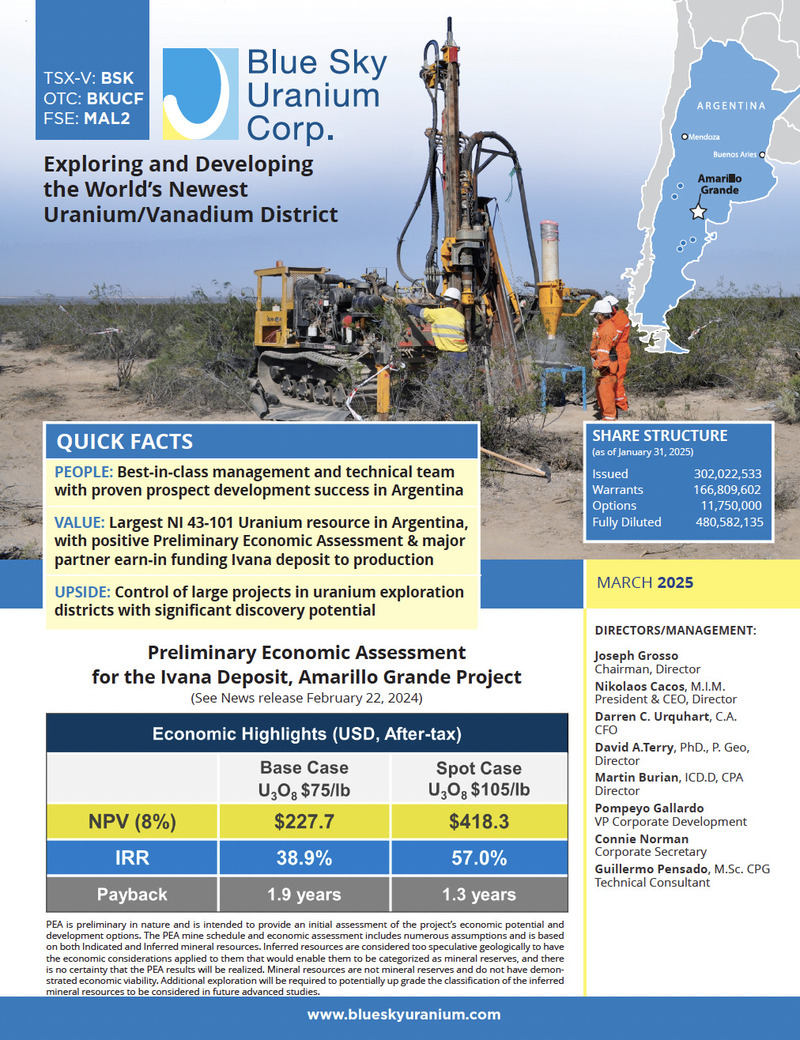 Corporate Fact Sheet - March 2025