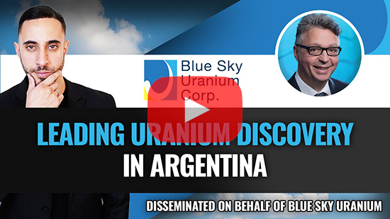 Jason Yurack Blue Sky Uranium Corp. | Departure Capital Blue Sky Uranium CEO Interview