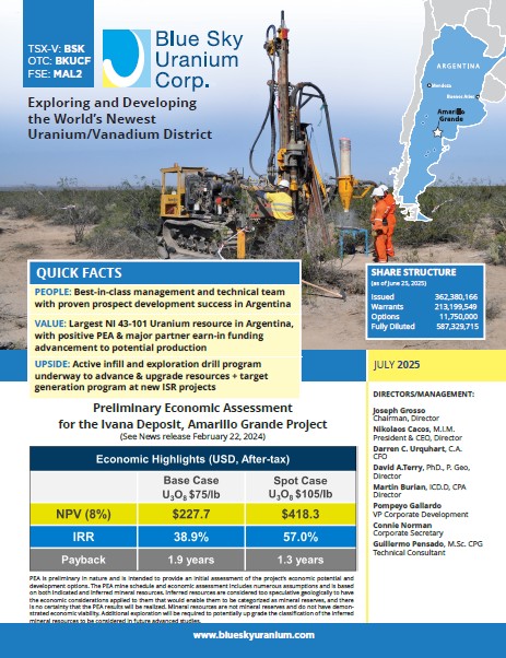 Corporate Fact Sheet - July 2025