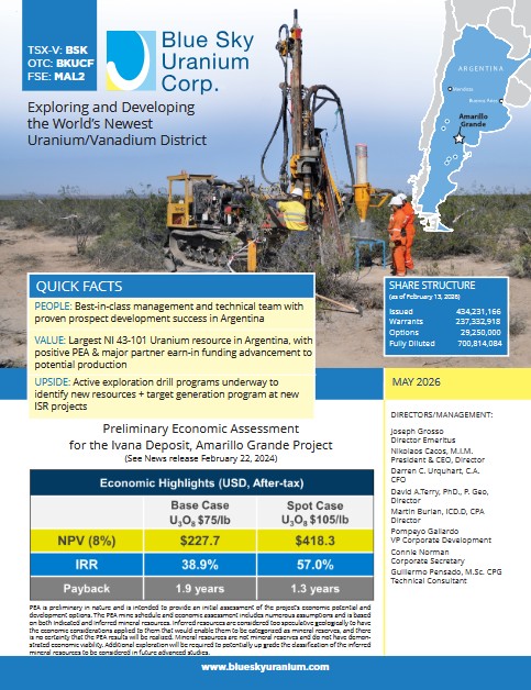Corporate Fact Sheet - May 2026